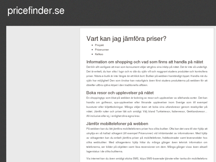 www.pricefinder.se