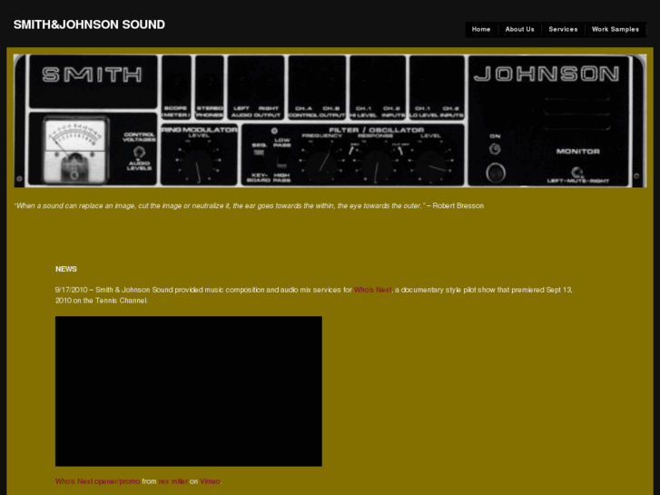 www.smithandjohnsonsound.com