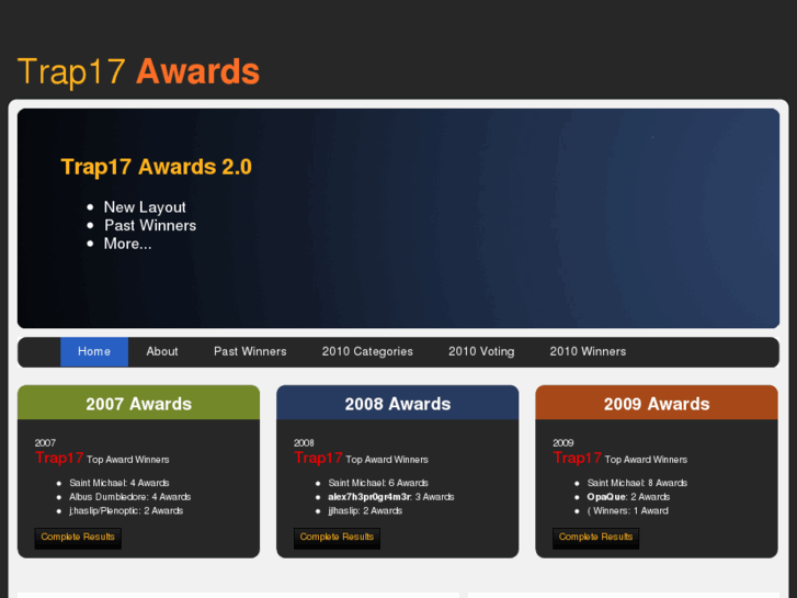 www.trap17awards.com