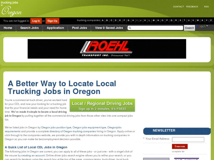 www.truckingjobsinoregon.com