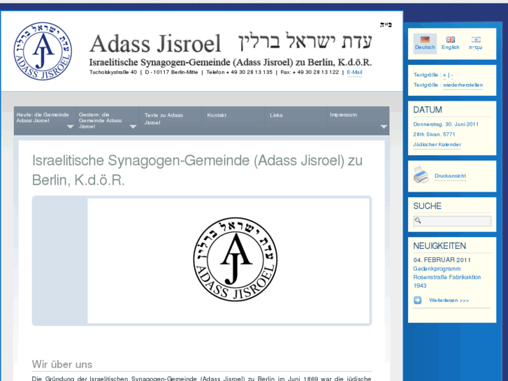 www.adassjisroel.de