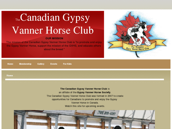 www.canadiangypsyvannerhorseclub.com