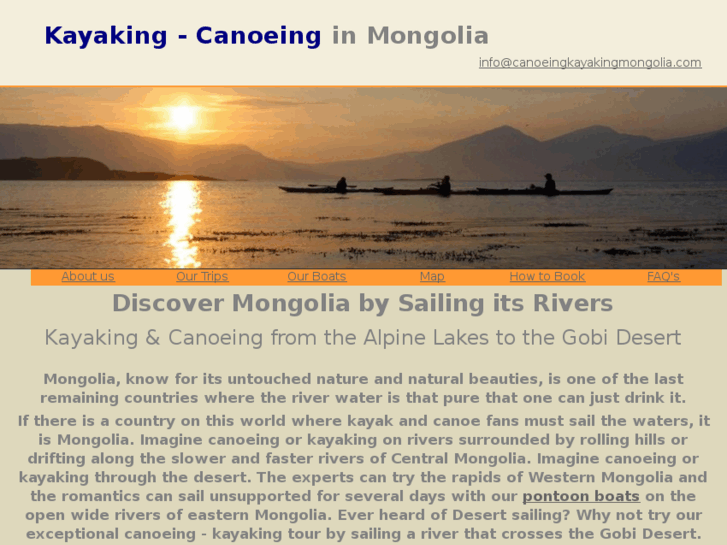 www.canoeingkayakingmongolia.com