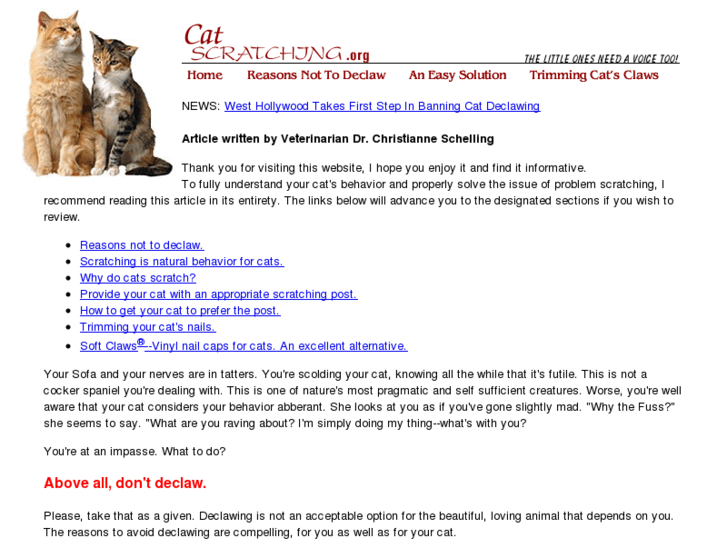 www.catscratching.org