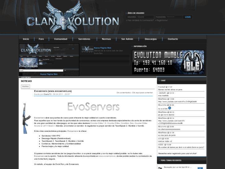 www.clanevolution.com