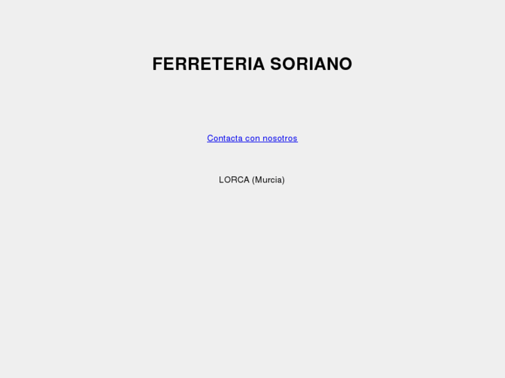 www.ferreteriasoriano.es