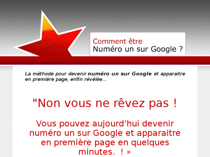 www.numero-un-sur-google.com