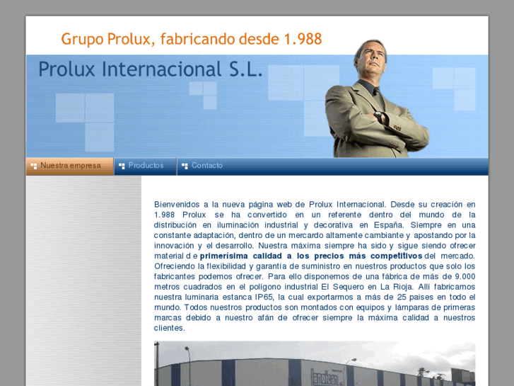 www.proluxinternacional.es