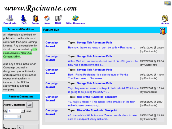 www.racinante.com