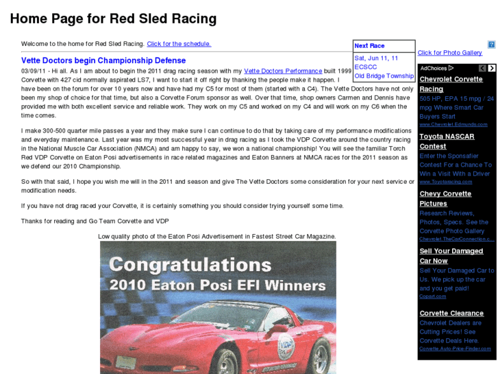 www.redsledracing.com