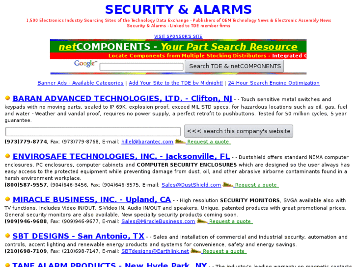 www.securityandalarms.com