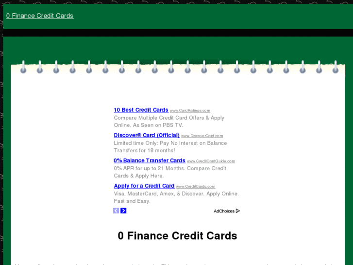 www.0financecreditcards.com