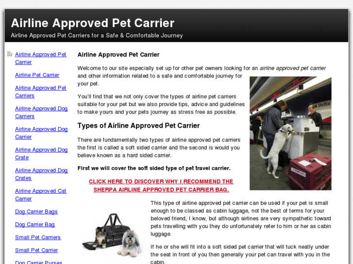 www.airlineapprovedpetcarrier.org