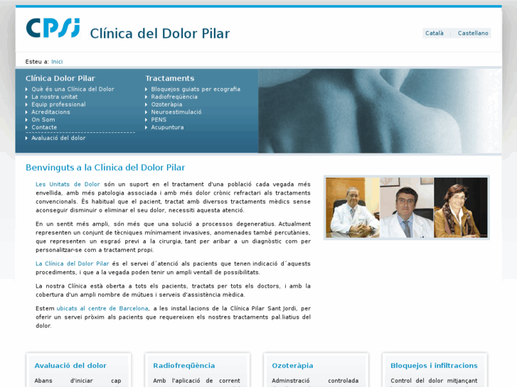 www.clinicadolorpilar.com