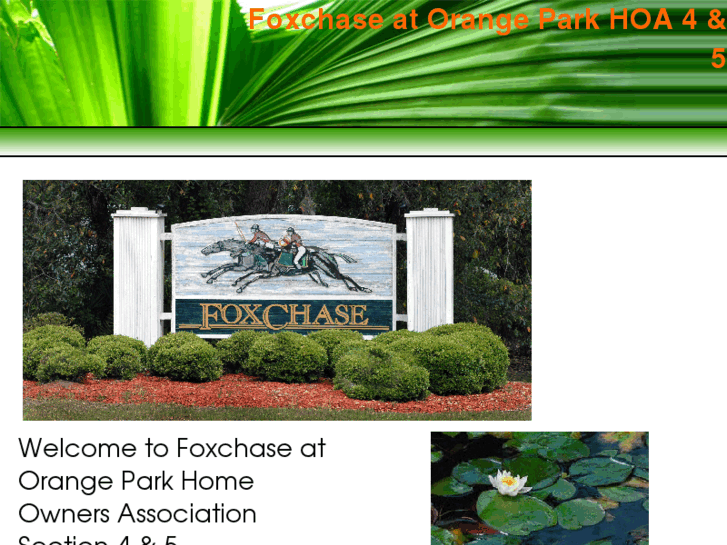 www.foxchasehoa.com