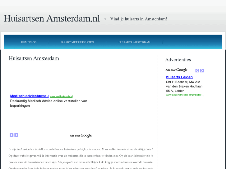 www.huisartsenamsterdam.nl