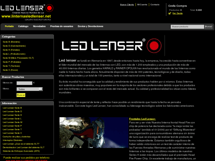 www.linternasledlenser.net