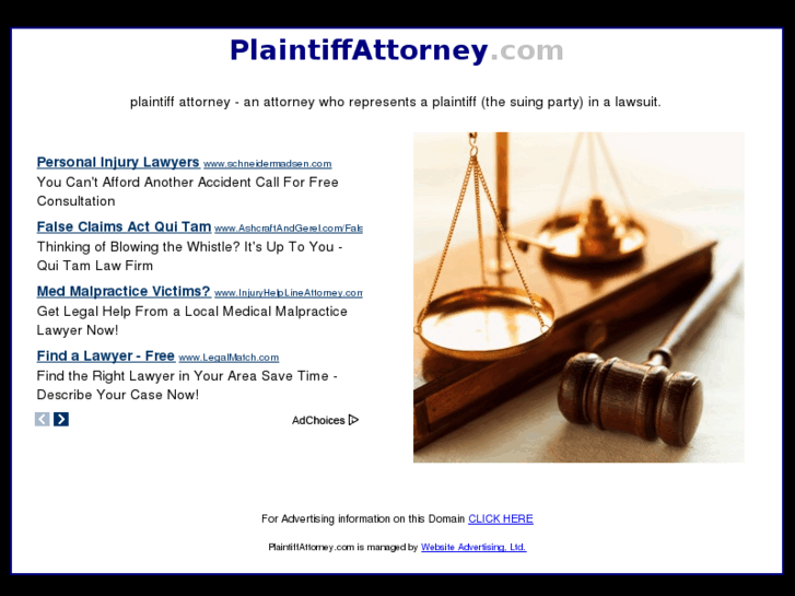 www.plaintiffattorney.com