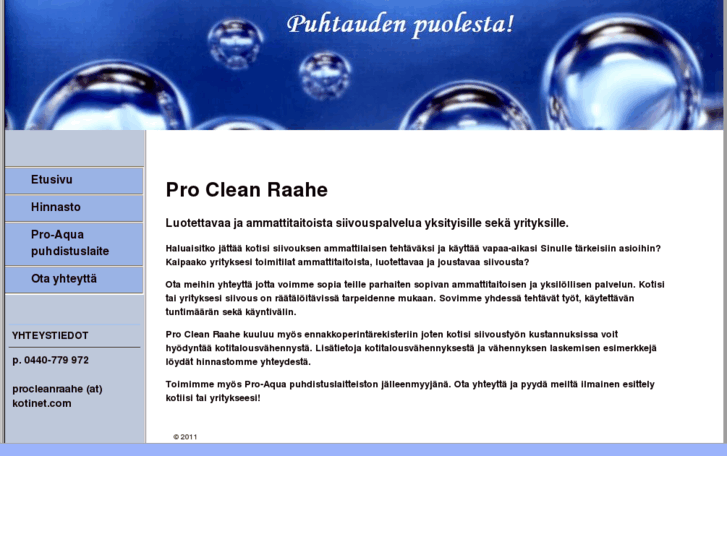 www.procleanraahe.com