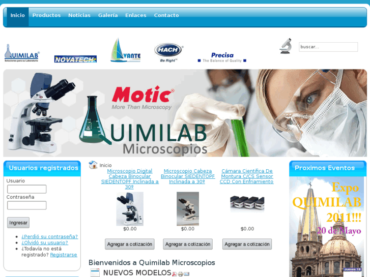 www.quimilabmicroscopios.com