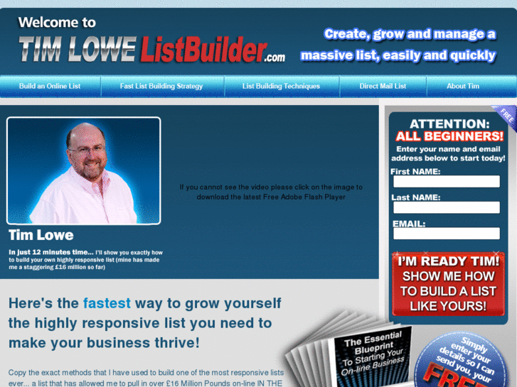 www.timlowelistbuilder.com