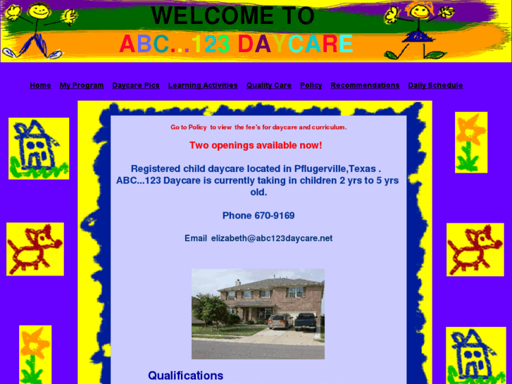 www.abc123daycare.net