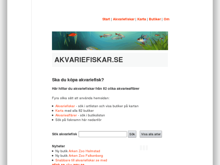 www.akvariefiskar.se