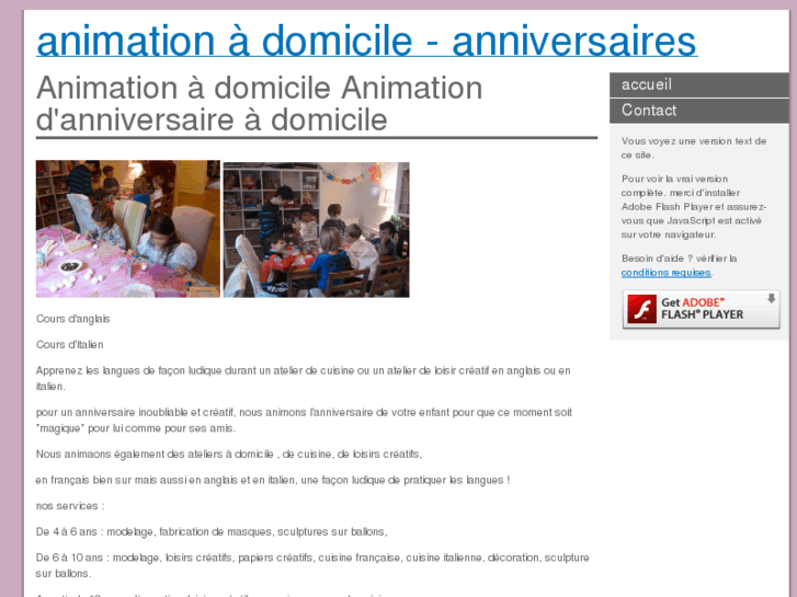 www.animationadomicile.com