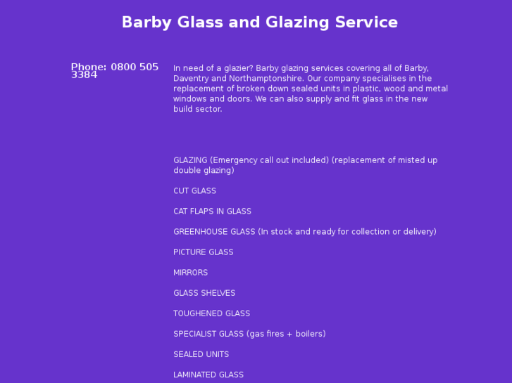 www.barbyglazier.co.uk