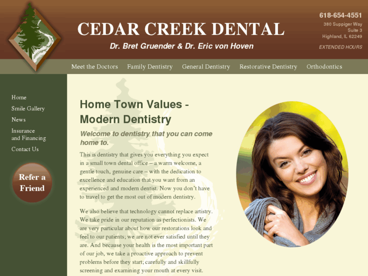 www.cedarcreekdental.org