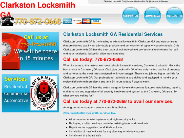 www.clarkstonlocksmithga.com