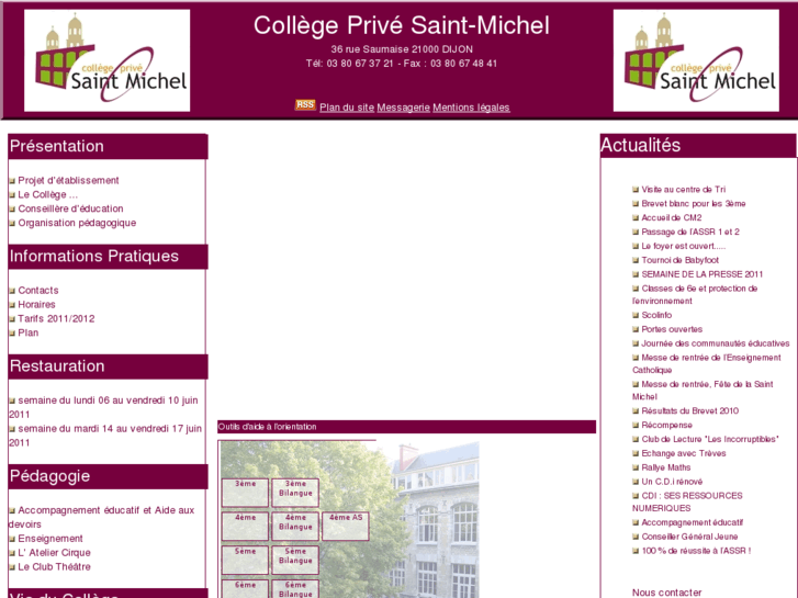 www.collegeprivesaintmichel.com