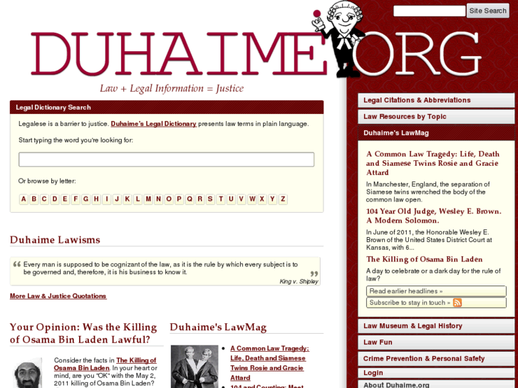 www.duhaime.org