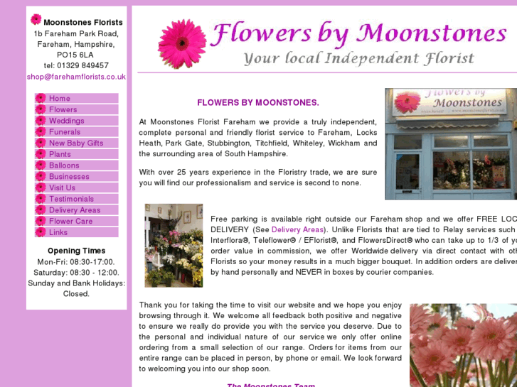 www.farehamflorists.co.uk