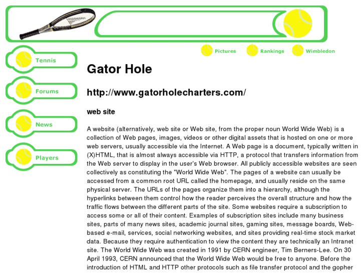 www.gatorholecharters.com