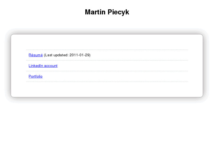 www.martinpiecyk.com