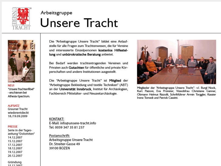 www.unsere-tracht.info