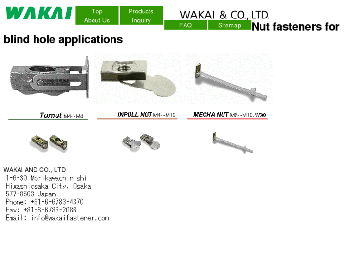 www.wakaifastener.com