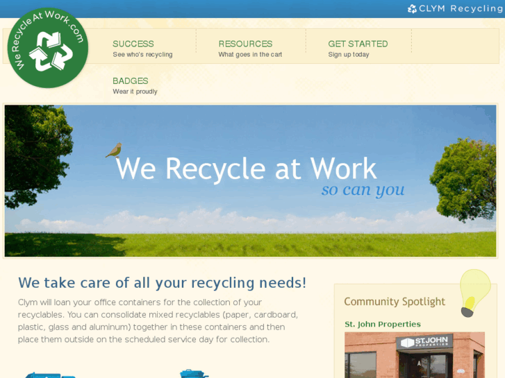 www.werecycleatwork.com