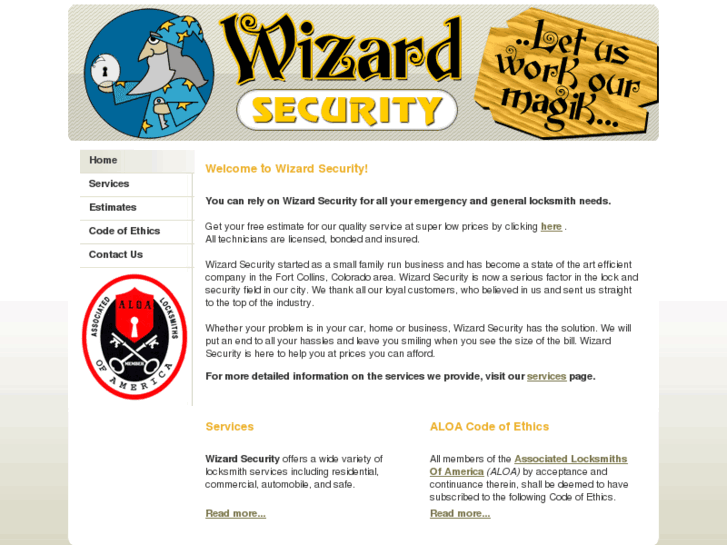 www.wizardsecurityllc.com