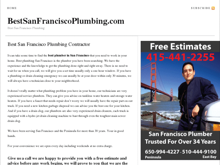 www.bestsanfranciscoplumbing.com