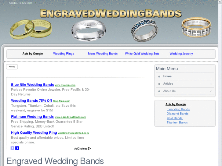 www.engravedweddingbands.org