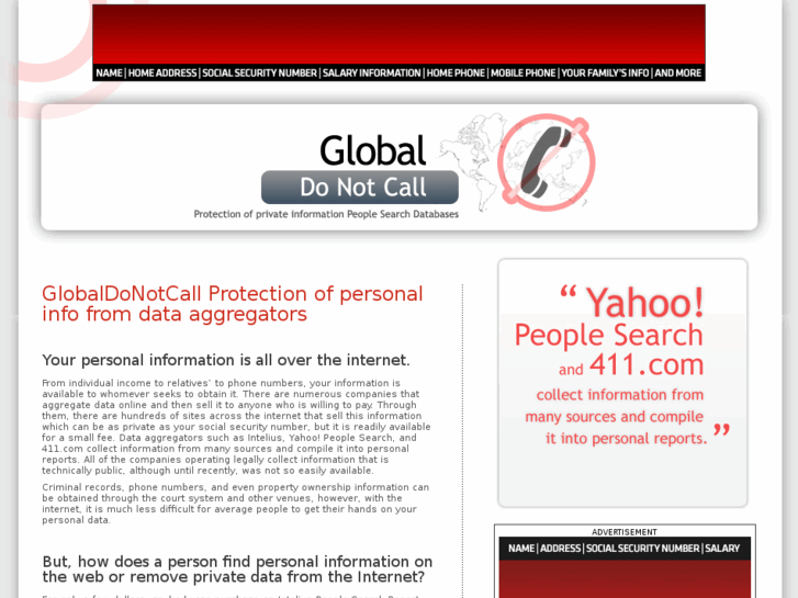 www.globaldonotcall.com