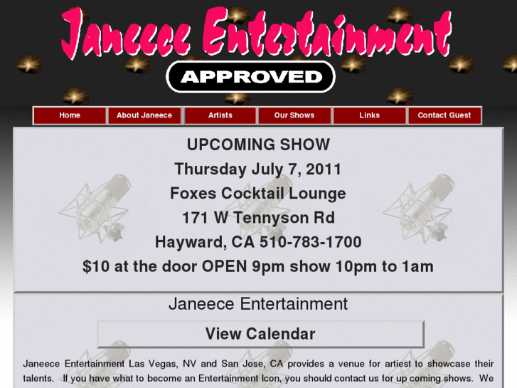 www.janeeceentertainment.com