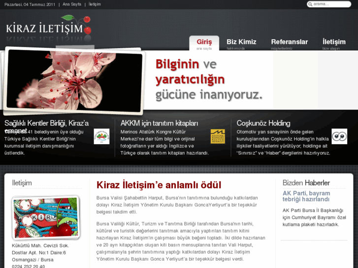 www.kiraziletisim.com