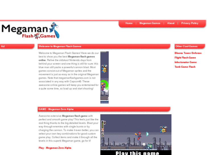 www.megamanflashgames.com