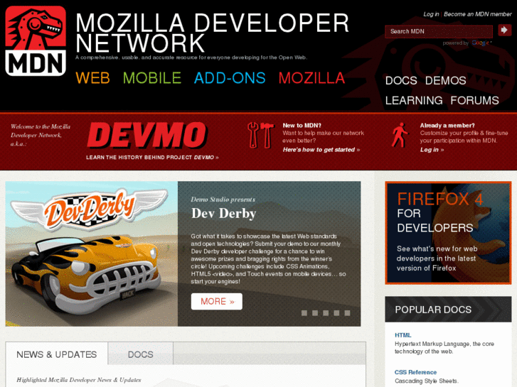 www.mozillacentral.net