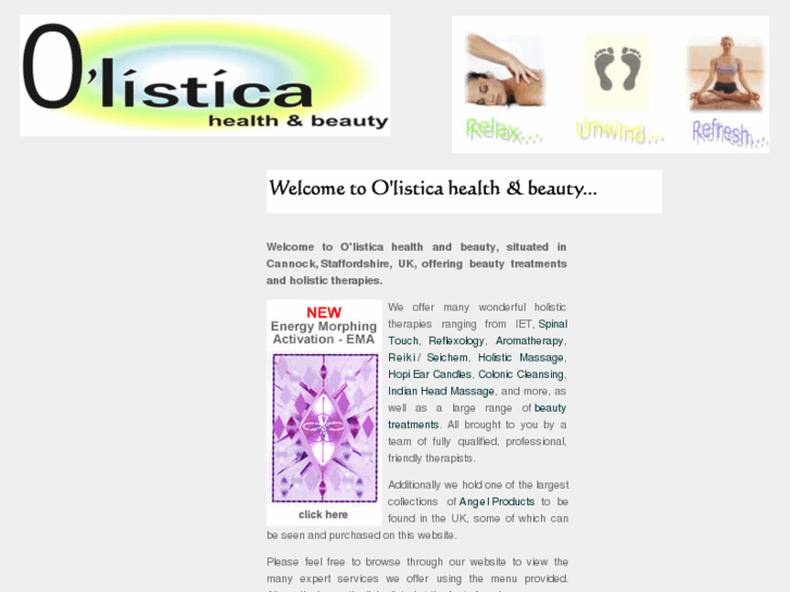 www.olistica.co.uk