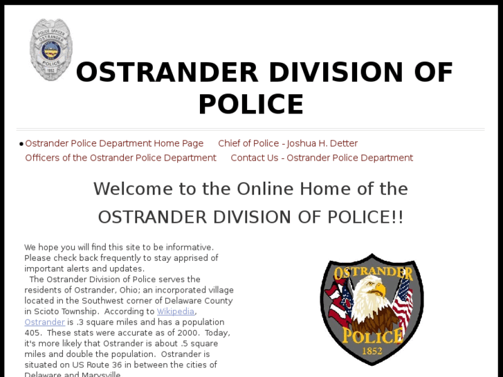 www.ostranderpolice.com