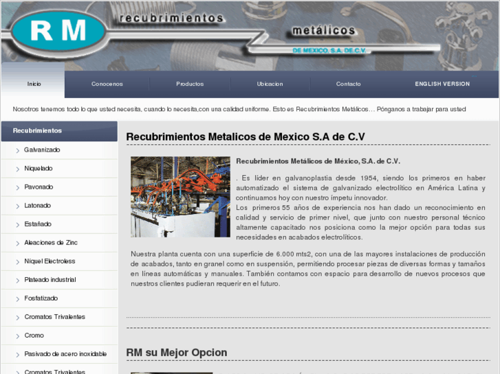 www.recubrimientosmetalicos.com